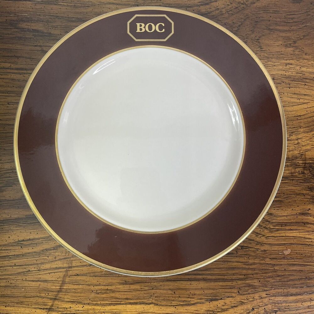 1 Syracuse China Dinner Plate BOC 14-B USA Restaurant-ware Vintage